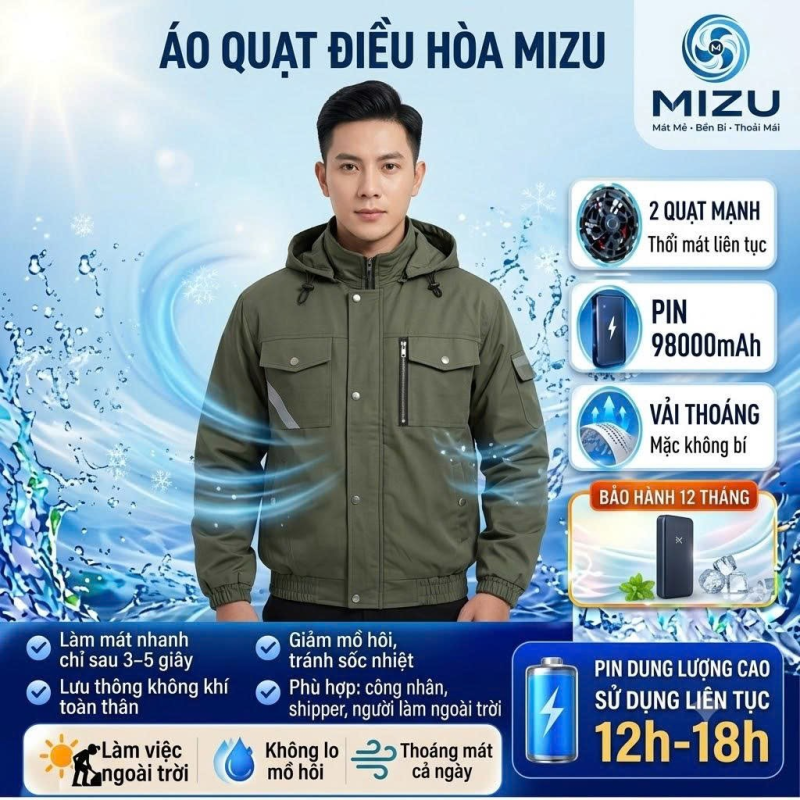 áo điều hòa MIZU